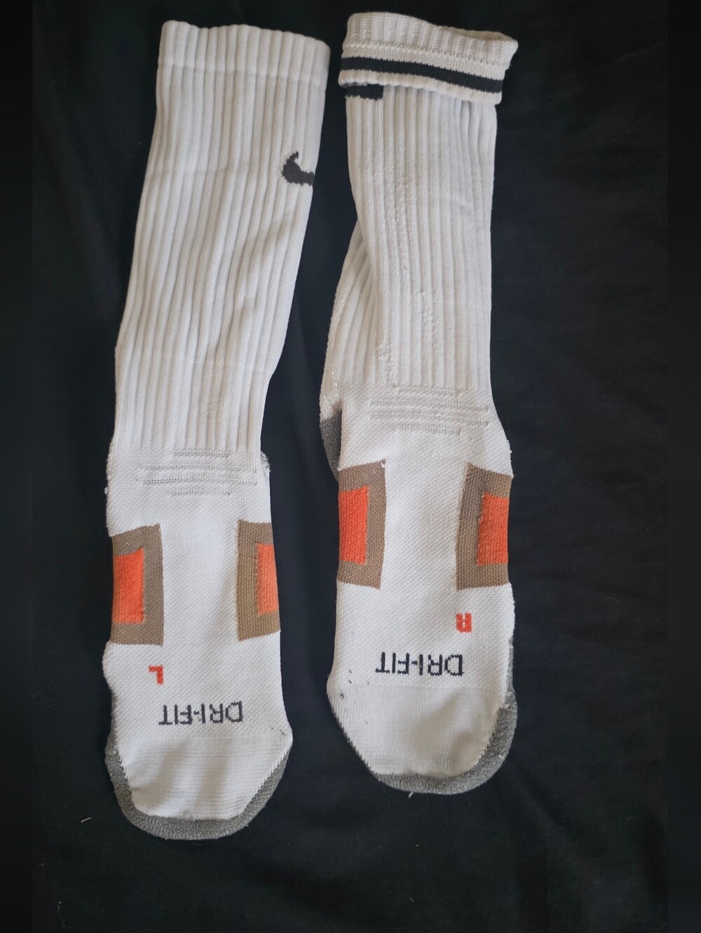 Nike Drifit Crew Socks.